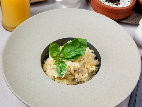 Lemon Mascarpone Risotto