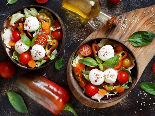 Mozzarella Caprese Salad