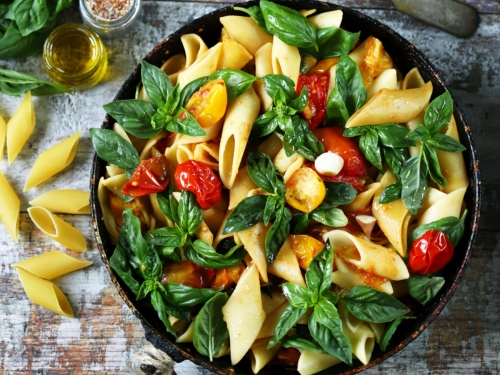 Pasta Bruschetta Salad
