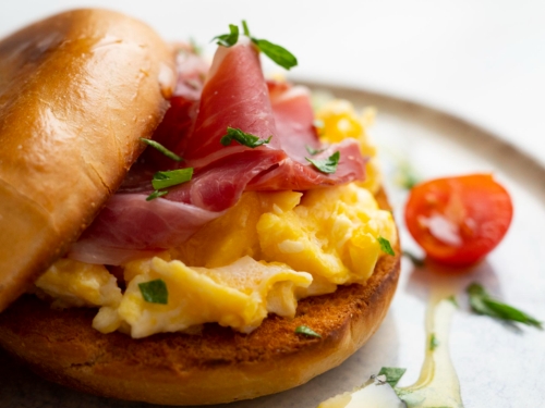 Prosciutto, Egg & Cheese